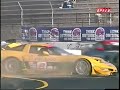 Dale Earnhardt Jr AMLS Corvette crash