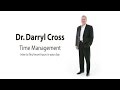 Darryl Cross - Time Management