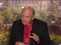 Bishop Clive Handford addresses media at Lambeth Conference