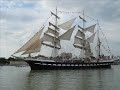 D�part du Belem de La Rochelle pour les f�tes du 400�me d