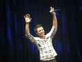 Idol Winner Kris Allen ~ Ark Razorback Hog Call ~ NLR, AR 7-25-09 Concert