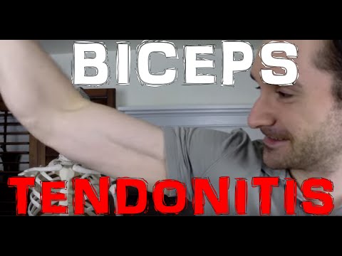how to treat bicep tendonitis