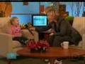 Little Girl singing on Ellen Degeneres