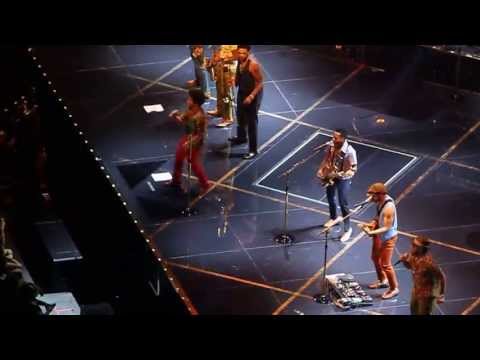 Bruno Mars, “Locked Out of Heaven”, live, Barclays center, June 29, 2013, The Moonshine Jungle Tour
