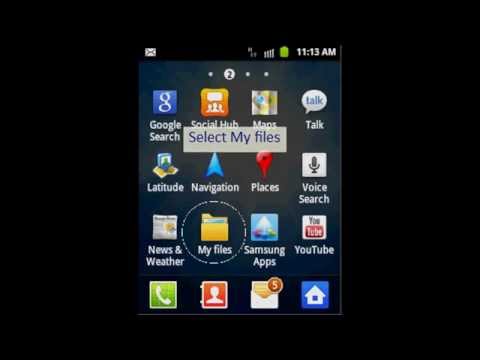 how to set galaxy y ringtone