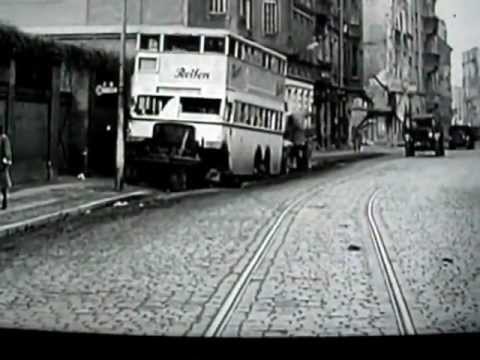 zima 1945, Landsberg an der Warthe film archiwalny
