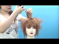 Sora Kingdom Hearts wig cosplay tutorial