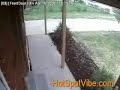 Surveillance camera earthquake aftershock - St Saint Louis