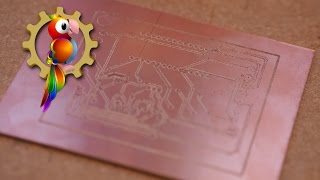 DIY PCB on CNC machine