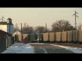 videos de BNSF #9787 Leads Empty Coal Drag West, Monmouth, IL.