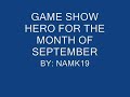 Game Show Hero Sept. 08