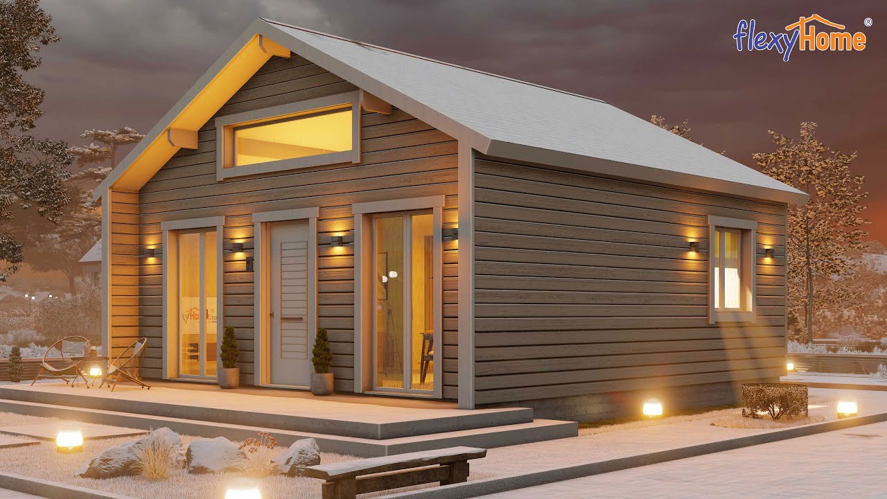 Kofinas prefabricated houses flexyhome series IPF-75