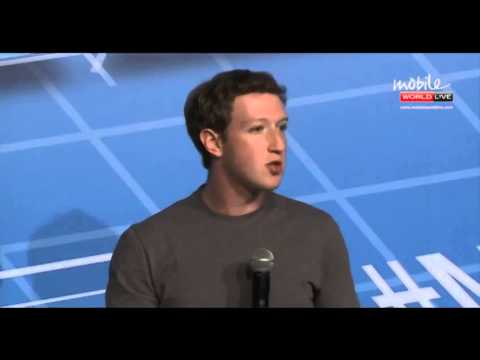 Mark Zuckerberg at the Mobile World Congress 2014 ( Full Video )