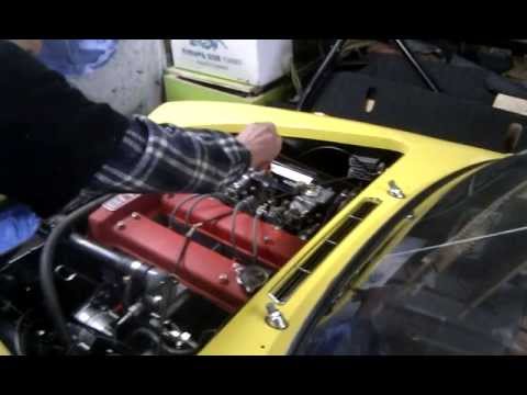 1970 Lotus Elan S4, first start attempt after 5-year total restoration
