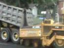 paver at work
