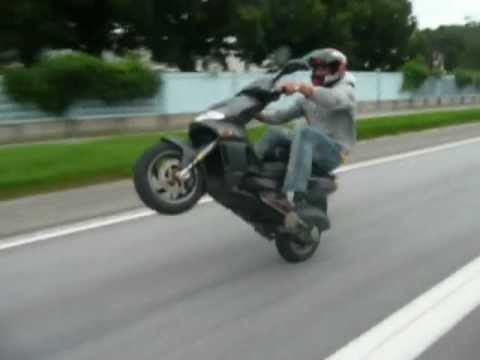 gilera runner 180 engine. Wheelie gilera 180cc in sweden