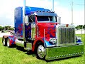 optimus prime transformer peterbilt show truck