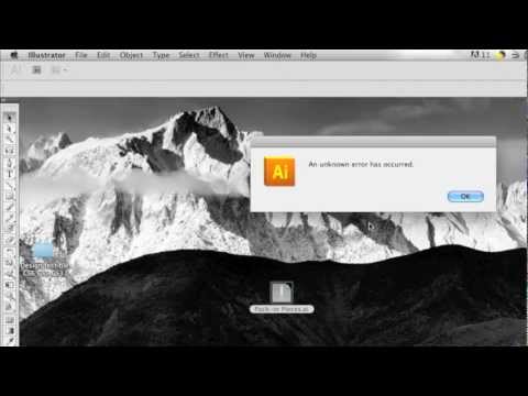 how to recover illustrator files on a mac