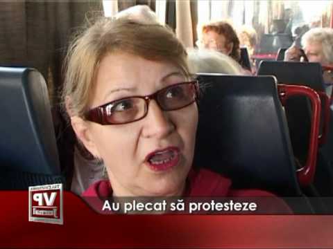Au plecat sa protesteze