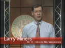 Dr. Laurence A. Miners - EC11 Intro to Microeconomics Dr. Laurence A. Miners - EC11 Intro to Microeconomics