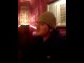 Ben Morley, chewing his pork.