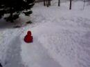 Darien slidding