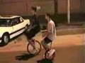 Illegal street drag racing busted up by cops, group outruns!