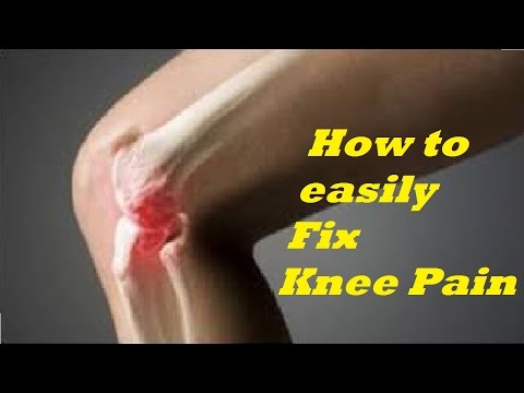 how to fix knee pain