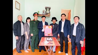 Phó Chủ tịch HĐND thành phố Đỗ Trường Sơn thăm, tặng quà Tết các gia đình Người có công tiêu biểu