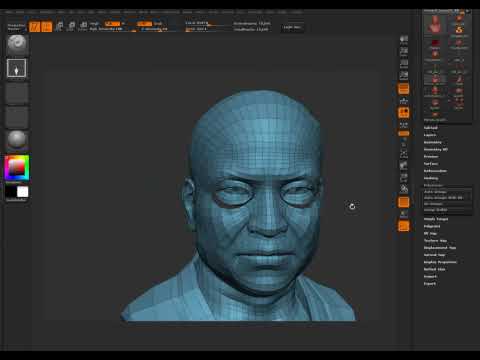 how to isolate in zbrush