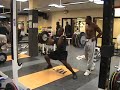 Wake Forest (Aaron Curry) powercleans 374 Wake Forest (Aaron Curry) powercleans 374