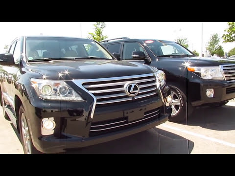 2013 Toyota Landcruiser vs 2013 Lexus LX 570 vocal video with differences Review 2013 Toyota Landcruiser vs 2013 Lexus LX 570 vocal video with differences Review