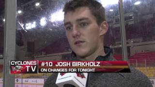 CYCLONES TV: Morning Skate Report - October 9, 2013