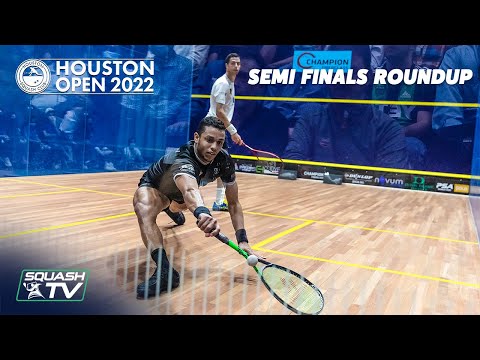 Squash: Houston Open 2022 - Semi Final Roundup