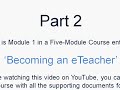 Becoming an eTeacher: Module 1 - part 2: Creating Your Own Google Website