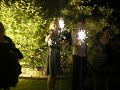 Sparklers and departure