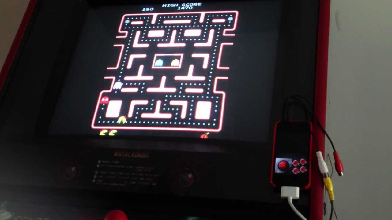 iOS Device Used to Make MAME Arcade Cabinet Setup