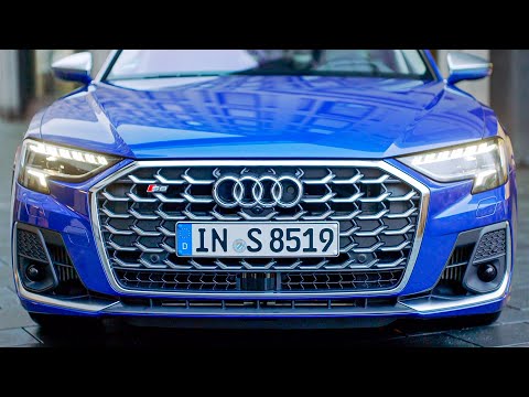 Yeni Audi S8 (2022) Mükemmel lüks otomobil - Ses, iç mekan, dış detaylar