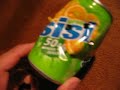 knex gun shoots through can