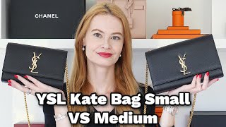 YSL Kate Bag Small VS Medium 🧐  Pros and Cons