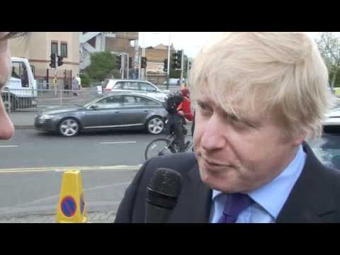 INTERVIEW WITH BORIS JOHNSON 'THE MAYOR OF LONDON FOR iFILM LONDON / ELECTION EXCLUSIVE 2012