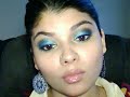 Loreal HiP Showy blue look!!