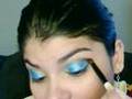 Loreal HiP Showy blue look!!