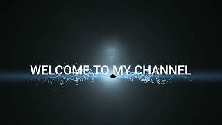 Welcome to my channel intro template ।। Part -