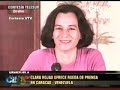 Clara Rojas proyecta su futuro como madre cabeza de familia