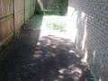 Garden area. 17-19 by 7 ft