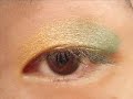 Smoky Golden Olive New Year's Eve Look : A Tutorial