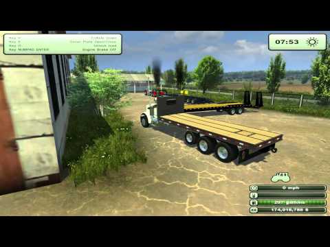 Farming Simulator 2013 Mods - Kenworth Bale Truck, John Deere, and more!
