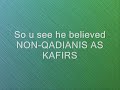 Qadianies Declaring Muslims as Kafir
