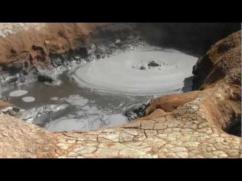 fumarole - Fumarolen und Solfataren von Námaskarð in Nordisland (Myvatngebiet) - http://www.iceland.de.